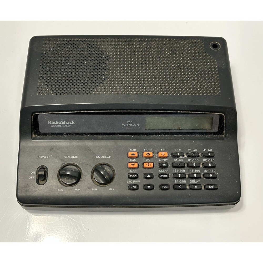 Radio Shack Pro-2018 20-424 Police Fire Weather Alert Ham Scanner Only